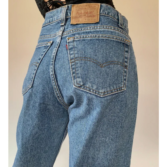 Levi's Denim - Levi's Vintage 550 Relaxed Fit Tapered Leg Jeans.